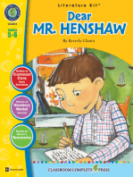 Dear Mr. Henshaw - Literature Kit Gr. 5-6