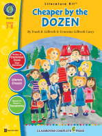 Cheaper by the Dozen - Literature Kit Gr. 7-8