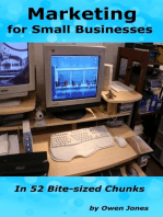 Marketing for Small Businesses: In 52 Bite-Sized Cunks