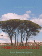 Recueil de poèmes 2012: Poètes du Gers et d'ailleurs