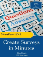 SharePoint 2013: Create Surveys in Minutes