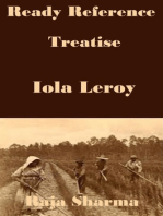 Ready Reference Treatise: Iola Leroy