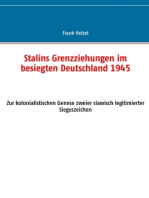 Stalins Grenzziehungen im besiegten Deutschland 1945: Zur kolonialistischen Genese zweier slawisch legitimierter Siegeszeichen