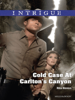 Cold Case At Carlton's Canyon