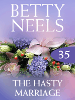 The Hasty Marriage (Betty Neels Collection)