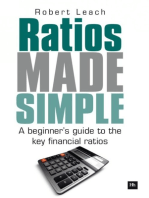 Ratios Made Simple: A beginner's guide to the key financial ratios