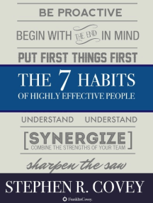 Read The 7 Habits Of Highly Effective People Online By Stephen R Covey Books