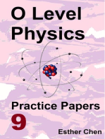 O Level Physics Practice Papers 9