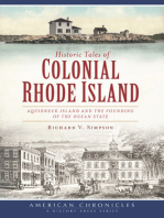 Historic Tales of Colonial Rhode Island