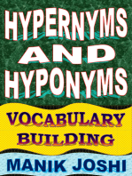 Hypernyms and Hyponyms