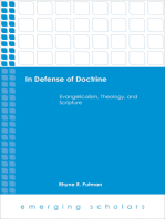 In Defense of Doctine: Evangelicalism, Theology, and Scripture