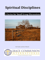 Spiritual Disciplines: A Series for Small Group Discussions