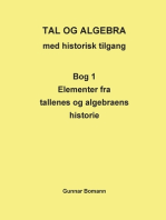 Tal og Algebra med historisk tilgang