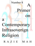 A Primer on a Contemporary Infrasovereign Religion