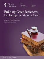 Building Great Sentences (Transcript)