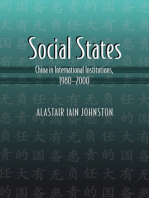 Social States: China in International Institutions, 1980-2000