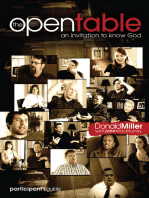 The Open Table Participant's Guide, Vol. 1: An Invitation to Know God