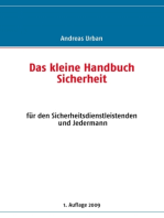 Das kleine Handbuch Sicherheit: für den Sicherheitsdienstleistenden und Jedermann