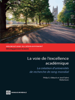 La voie de l'excellence acad��mique