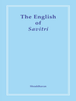 The English of Savitri Volume 1