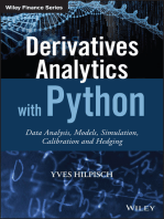 Derivatives Analytics with Python: Data Analysis, Models, Simulation, Calibration and Hedging
