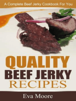 Quality Beef Jerky Recipes