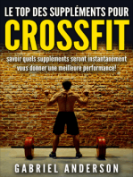 Le Top des suppléments pour CrossFit