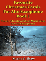 Favourite Christmas Carols For Alto Saxophone Book 1