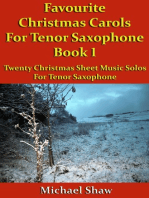 Favourite Christmas Carols For Tenor Saxophone Book 1