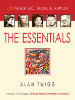 Essentials, The: 150 Great BC Books & Authors