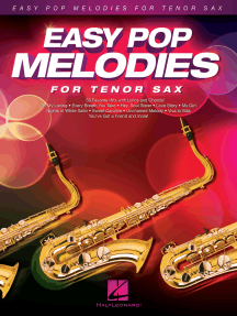 Easy Pop Melodies: for Tenor Sax
