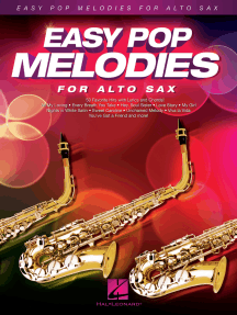 Easy Pop Melodies: for Alto Sax