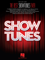 The Best Showtunes Ever - Piano/Vocal/Guitar Songbook