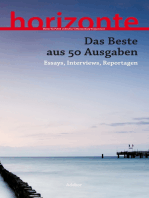 horizonte: Das Beste aus 50 Ausgaben: Essays, Interviews, Reportagen der Blätter für Politik und Kultur in Mecklenburg-Vorpommern