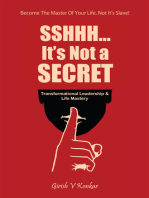 Sshhh…It’s Not a Secret