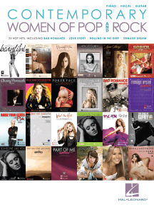 Contemporary Women of Pop and Rock (Songbook)
