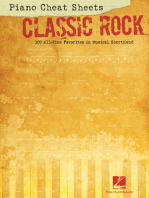 Piano Cheat Sheets: Classic Rock (Songbook): 100 All-Time Favorites in Musical Shorthand