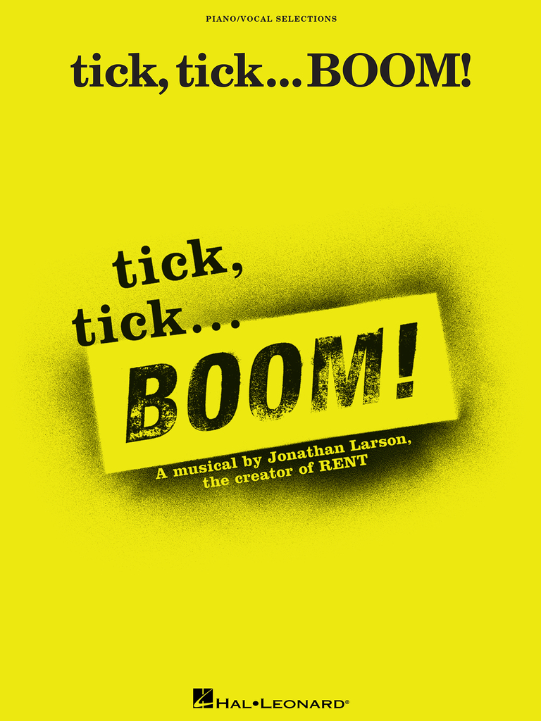 Tick Tick Boom By Jonathan Larson Sheet Music