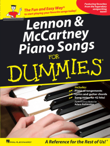 Lennon & McCartney Piano Songs for Dummies (Music Instruction)