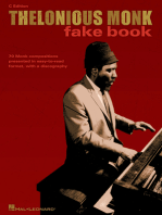 Thelonious Monk Fake Book: C Edition