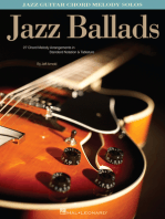Jazz Ballads: Jazz Guitar Chord Melody Solos