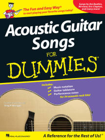 Acoustic Guitar Songs for Dummies