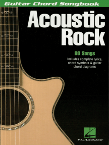 Acoustic Rock: Guitar Chord Songbook (6 inch. x 9 inch.)