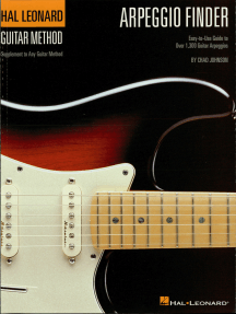 Arpeggio Finder: Easy-to-Use Guide to Over 1,300 Guitar Arpeggios Hal Leonard Guitar Method