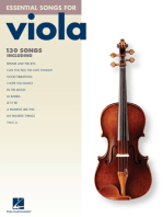 Essential Songs for Viola