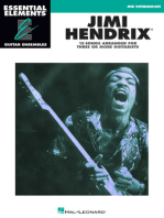 Jimi Hendrix: Essential Elements Guitar Ensembles Mid-Intermediate Level