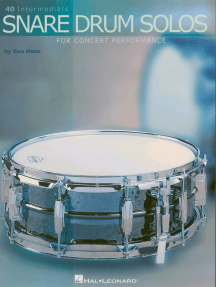 40 Intermediate Snare Drum Solos: for Concert Performance