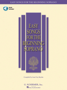 Easy Songs for the Beginning Soprano: With companion recorded piano accompaniments