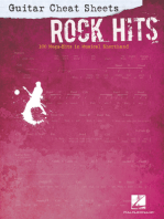 Guitar Cheat Sheets: Rock Hits (Songbook): 100 Mega-Hits in Musical Shorthand