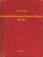 Personal Recollections of Joan of Arc